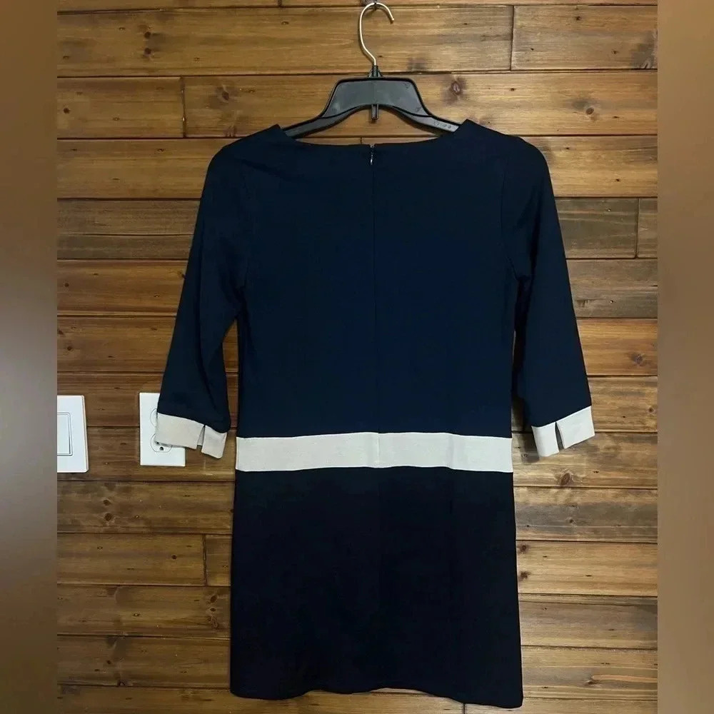 Moussy Short tunic dress quarter sleeve round neck made in Japan - Picture 3 of 9